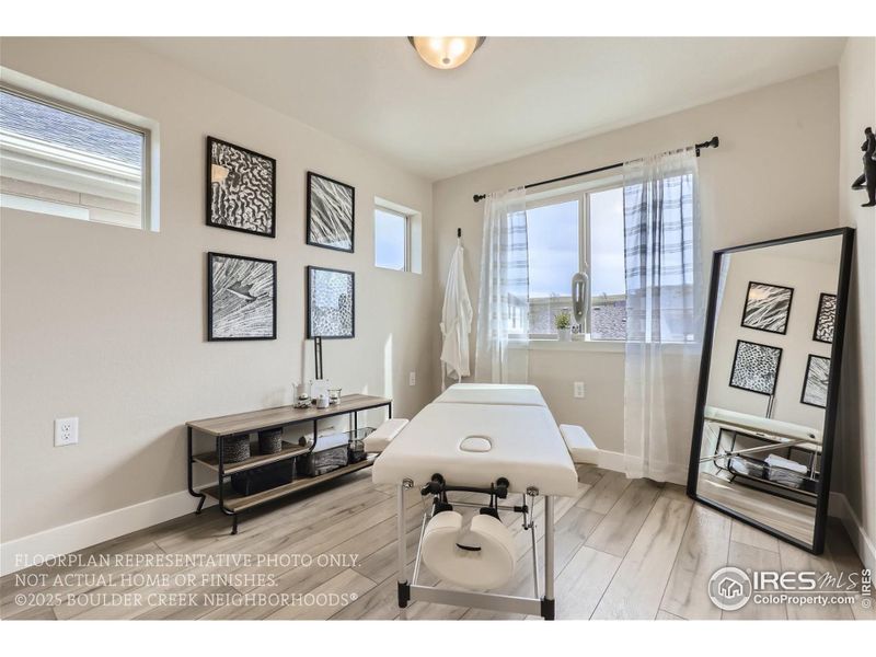 Furnished interior view inside a new home in Baseline, Broomfield (Image 37).