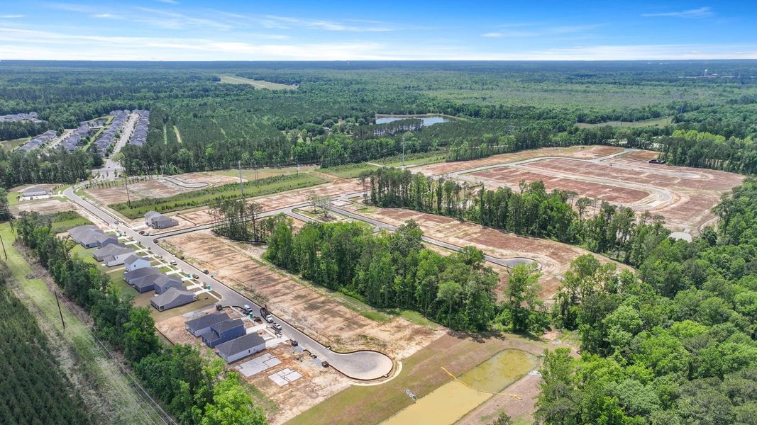 Site preparation for new homesites in Pineview North, Summerville (Image 31).
