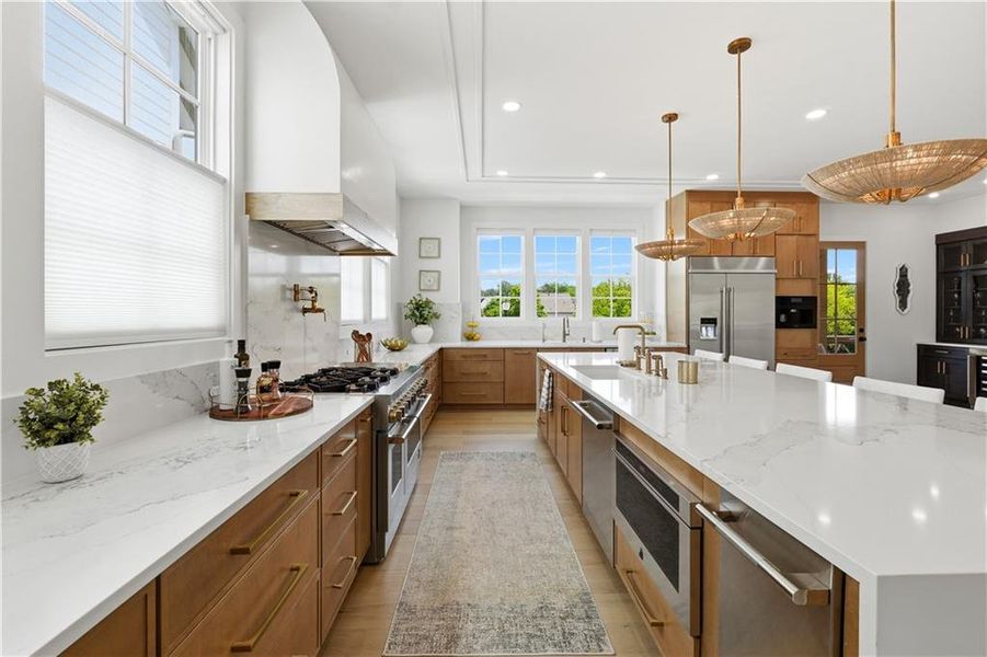Furnished interior view inside a new home in Echo at Crabapple, Milton (Image 19).