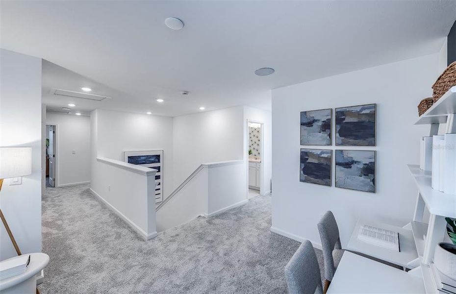 Furnished interior view inside a new home in Hartford Terrace, Davenport (Image 14). Furnished interior view inside a new home in Hartford Terrace, Davenport (Image 14).