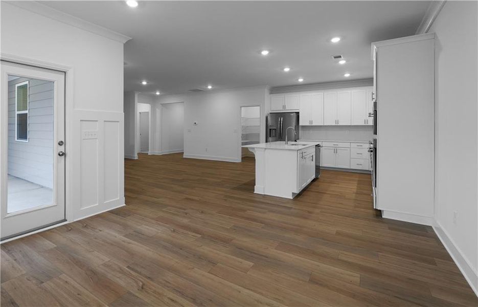 Spacious, unfurnished interior of a new home in Wellington Estates, Madison (Image 22).