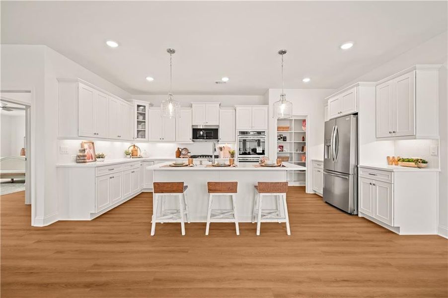 Furnished interior view inside a new home in Echols Farm, Hiram (Image 8).
