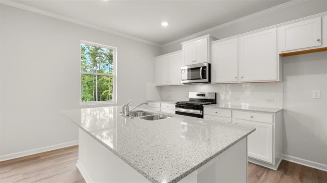 Furnished interior view inside a new home in , Union City (Image 4).