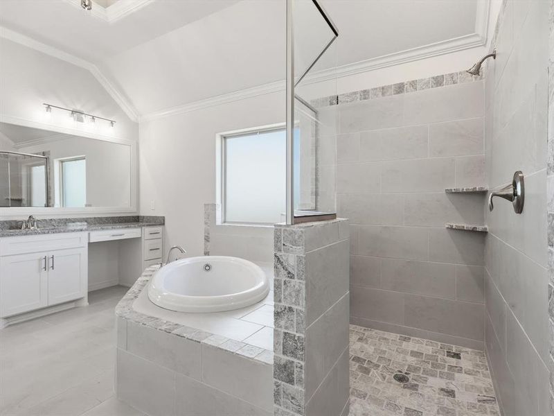 Furnished interior view inside a new home in , Weatherford (Image 16).