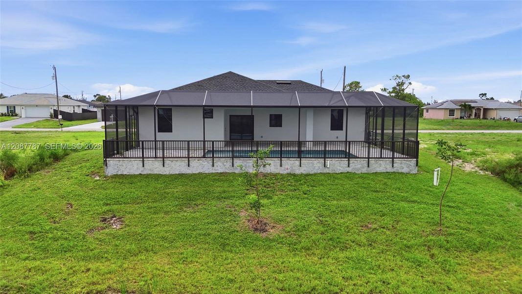 Exterior details and patio area of a home in , Cape Coral (Image 22). Exterior details and patio area of a home in , Cape Coral (Image 22).