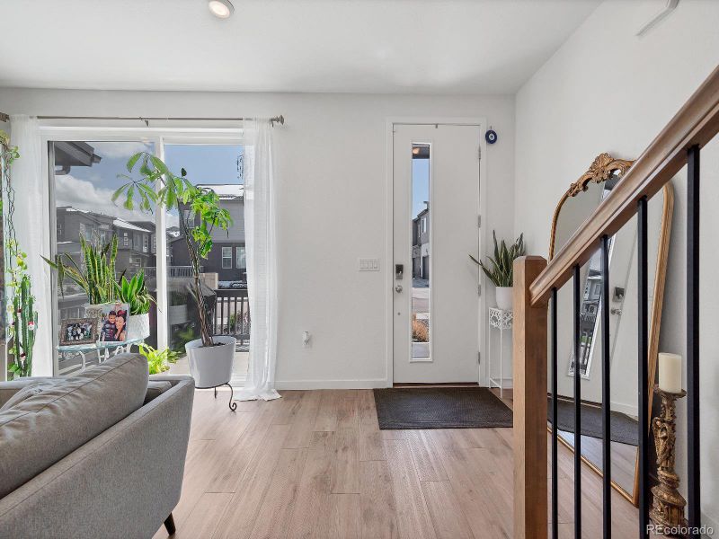Furnished interior view inside a new home in Green Gables, Denver (Image 28).