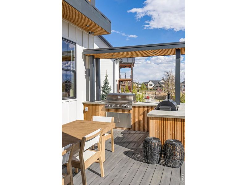 Exterior details and patio area of a home in , Louisville (Image 29).