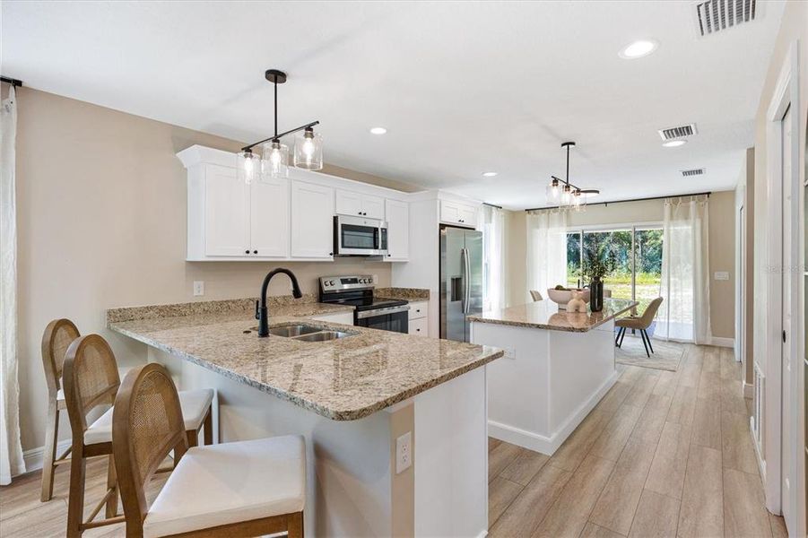 Furnished interior view inside a new home in , Bushnell (Image 6).
