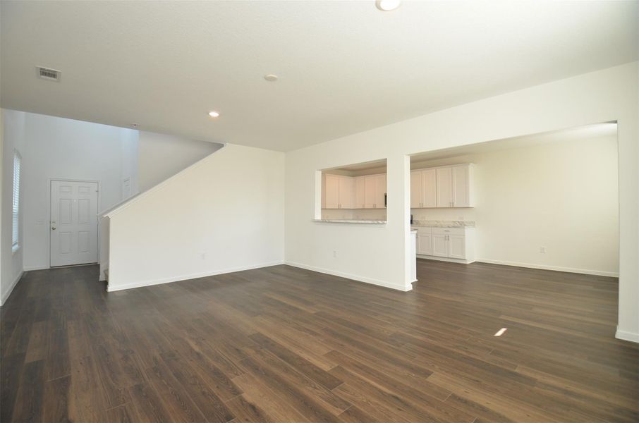 Additional view of the family room. Additional view of the family room.