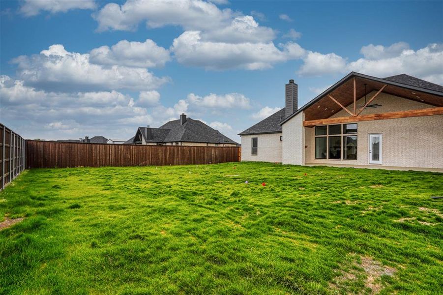 Exterior details and patio area of a home in , Caddo Mills (Image 26).