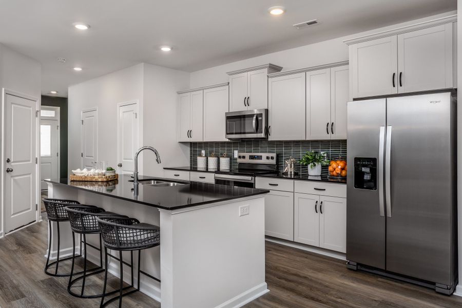 Representative furnished interior of a home built from the Max by McKee Homes in The Knoll at White Oak, Garner (Image 7).