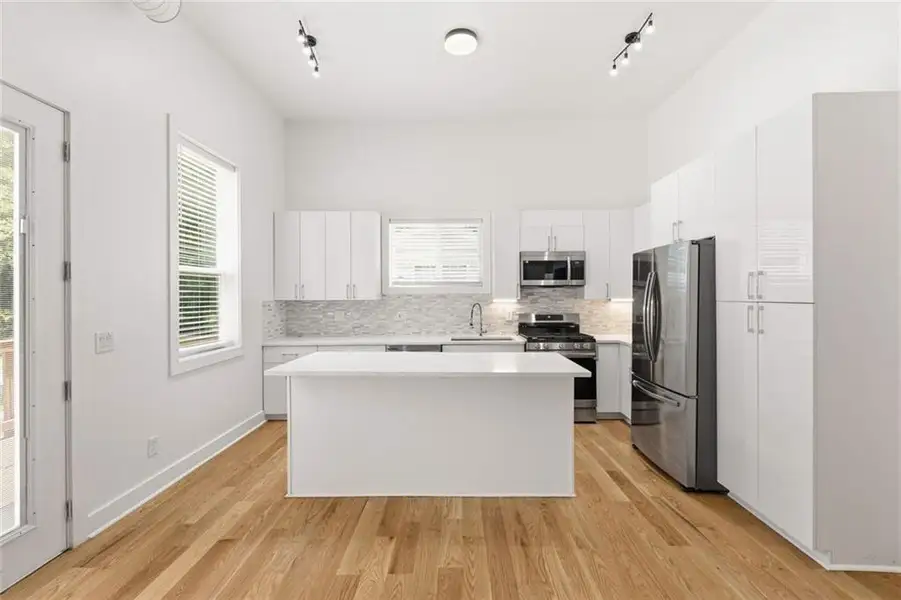 Furnished interior view inside a new home in , Atlanta (Image 8).
