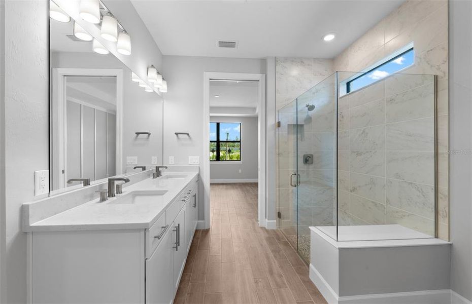 Furnished interior view inside a new home in Arbor Oaks, North Port (Image 8). Furnished interior view inside a new home in Arbor Oaks, North Port (Image 8).