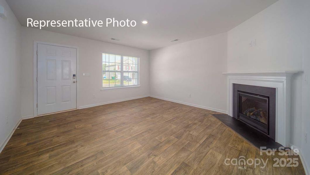 Spacious, unfurnished interior of a new home in Huffman Ridge, Hickory (Image 16).