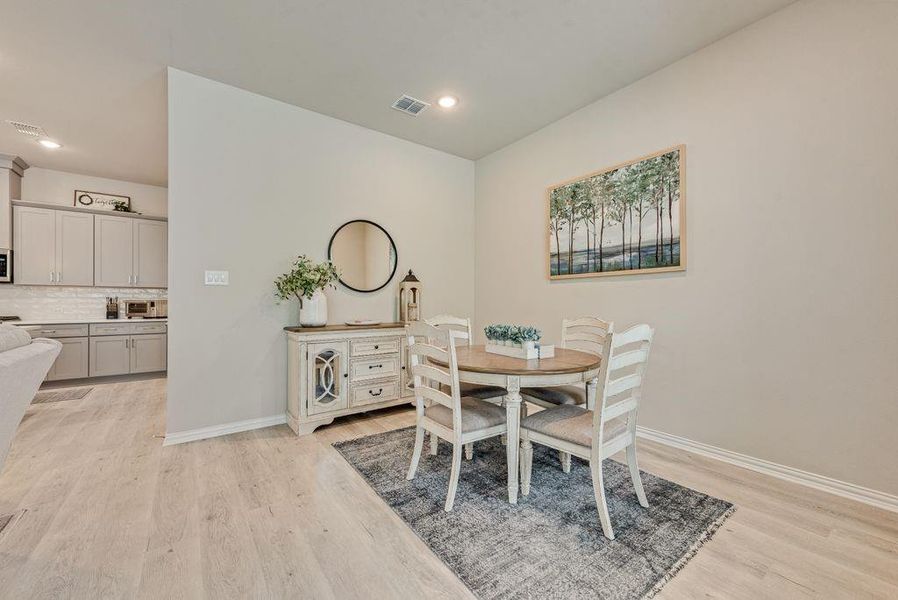 Furnished interior view inside a new home in , Flower Mound (Image 13).
