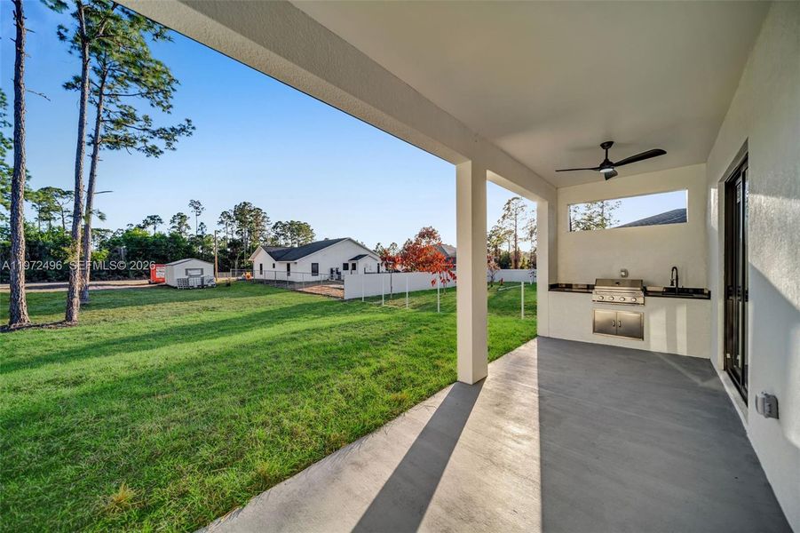 Exterior details and patio area of a home in , Lehigh Acres (Image 21).