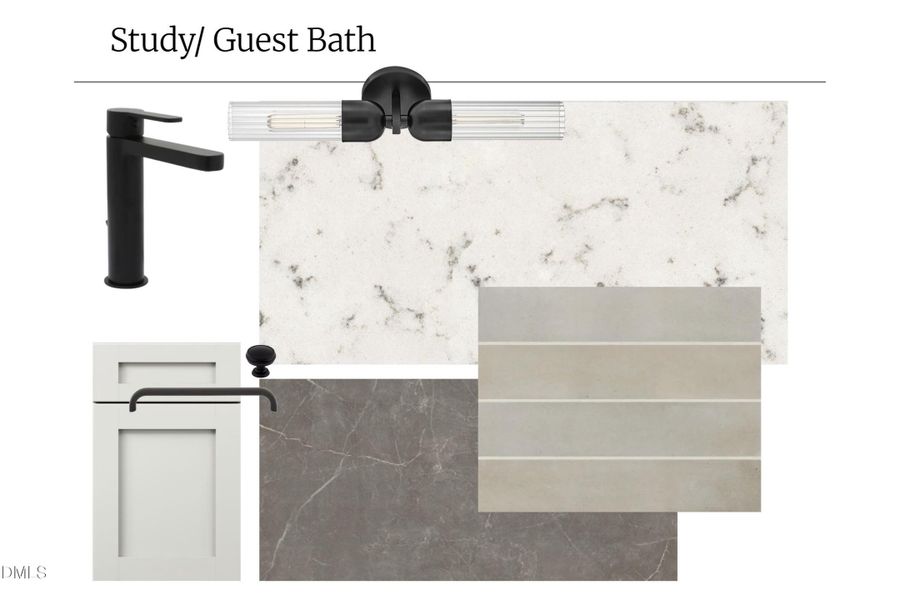 Study/Guest Bath