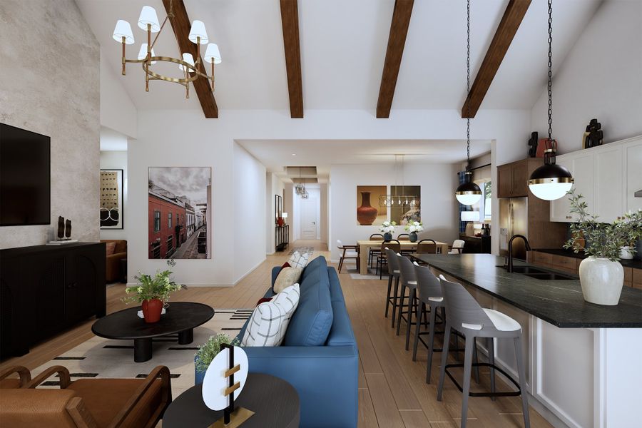 The Jacksboro - Family Room