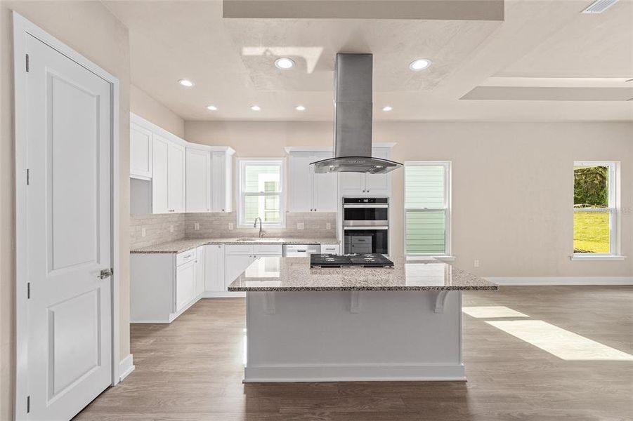 Furnished interior view inside a new home in Fairway Pointe at West End, Newberry (Image 10).