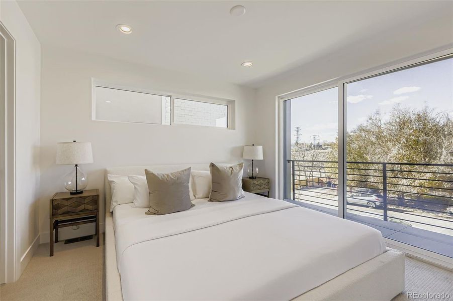 Furnished interior view inside a new home in , Denver (Image 12).