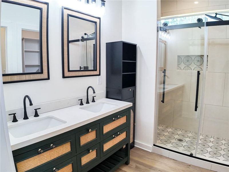 Furnished interior view inside a new home in , Covington (Image 8).