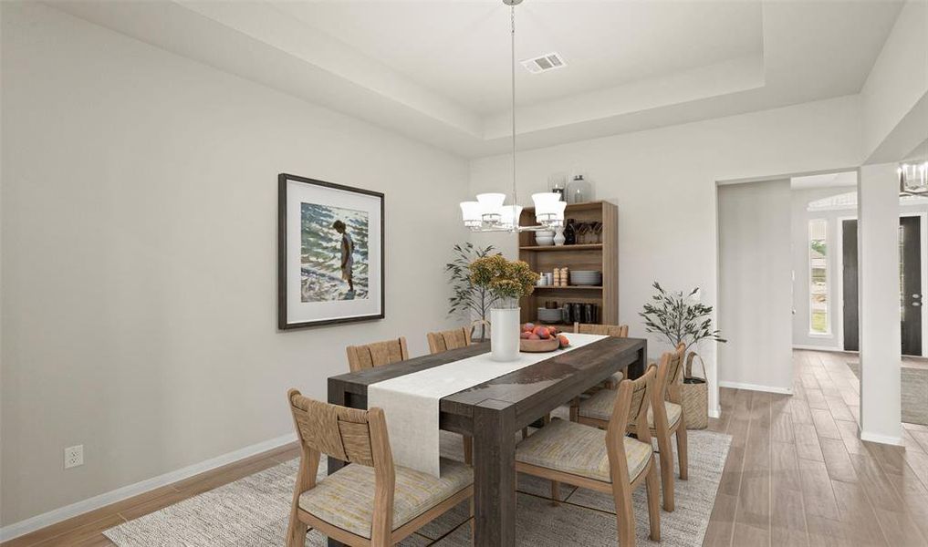 Charming formal dining room (*Photo not of actual home and used for illustration purposes only.)