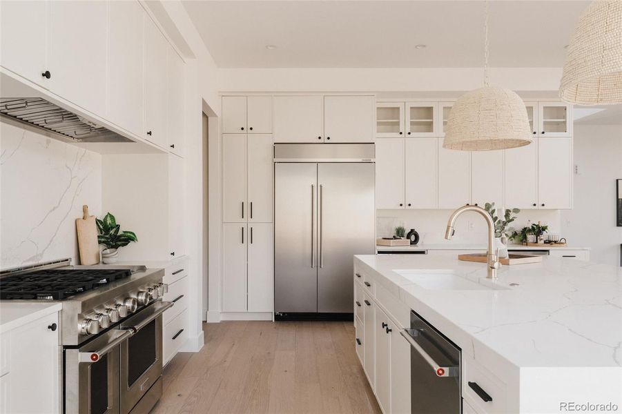 Furnished interior view inside a new home in , Wheat Ridge (Image 12).