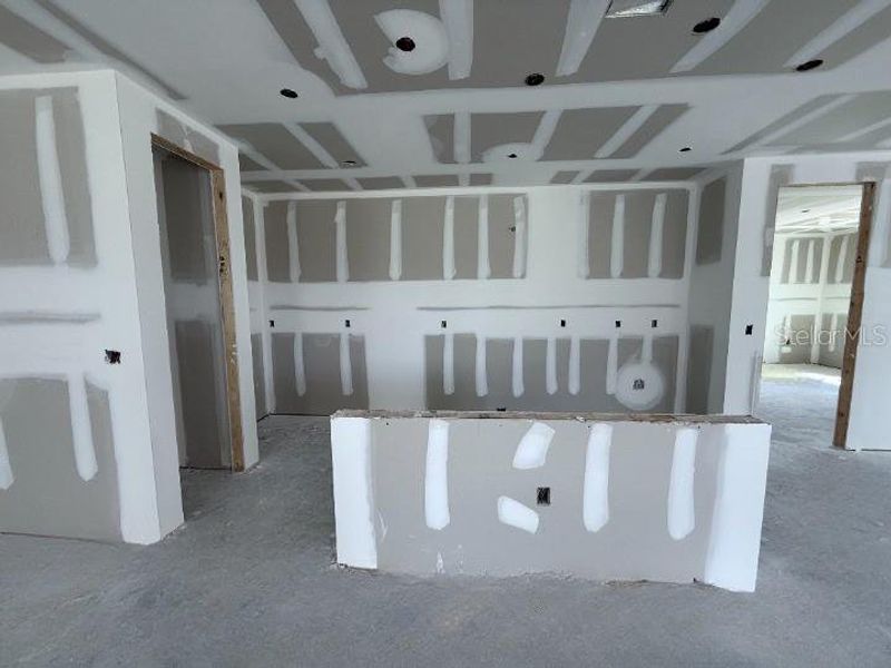 In-progress construction of a new home in Trailside, Mount Dora, FL (Image 22).