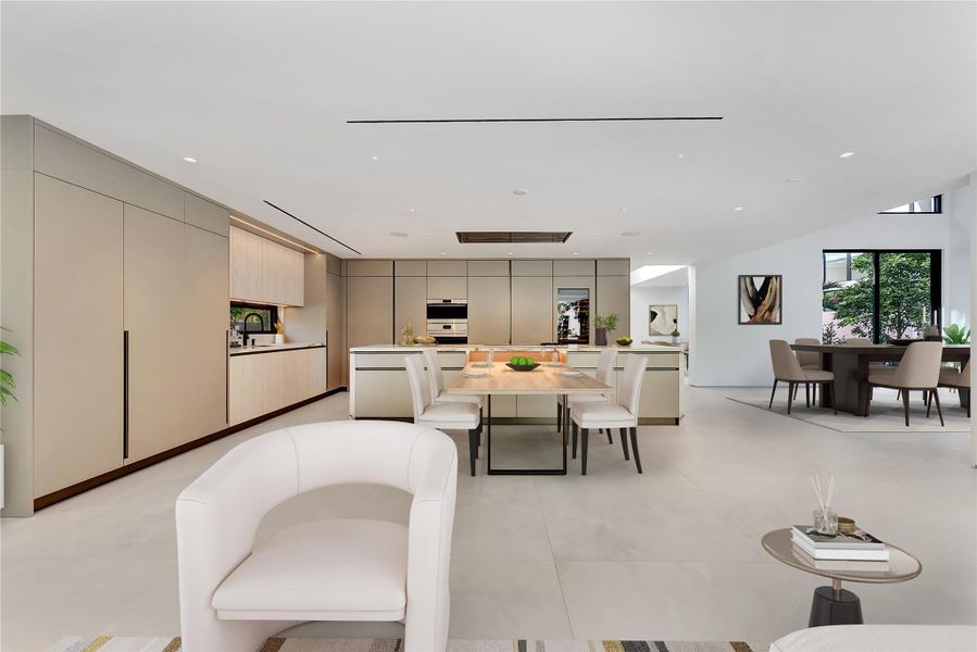 Furnished interior view inside a new home in , Miami (Image 63). Furnished interior view inside a new home in , Miami (Image 63).