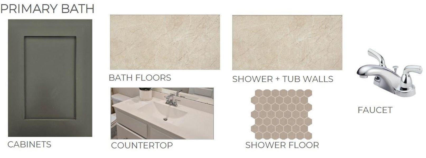 Sample of building materials used in homes in Tompkins Reserve, Katy (Image 4).