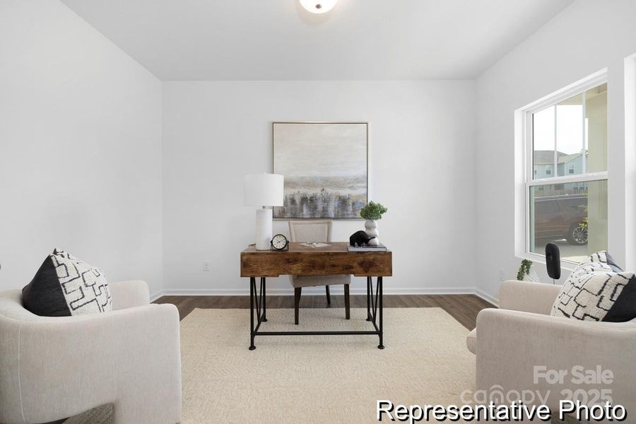 Furnished interior view inside a new home in Eagles Crest, Pageland (Image 29).