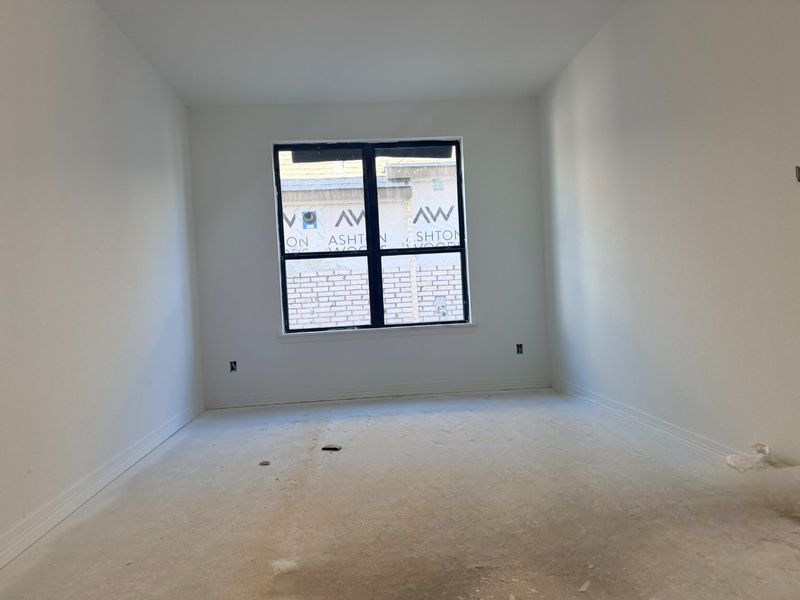 Construction progress - formal dining room