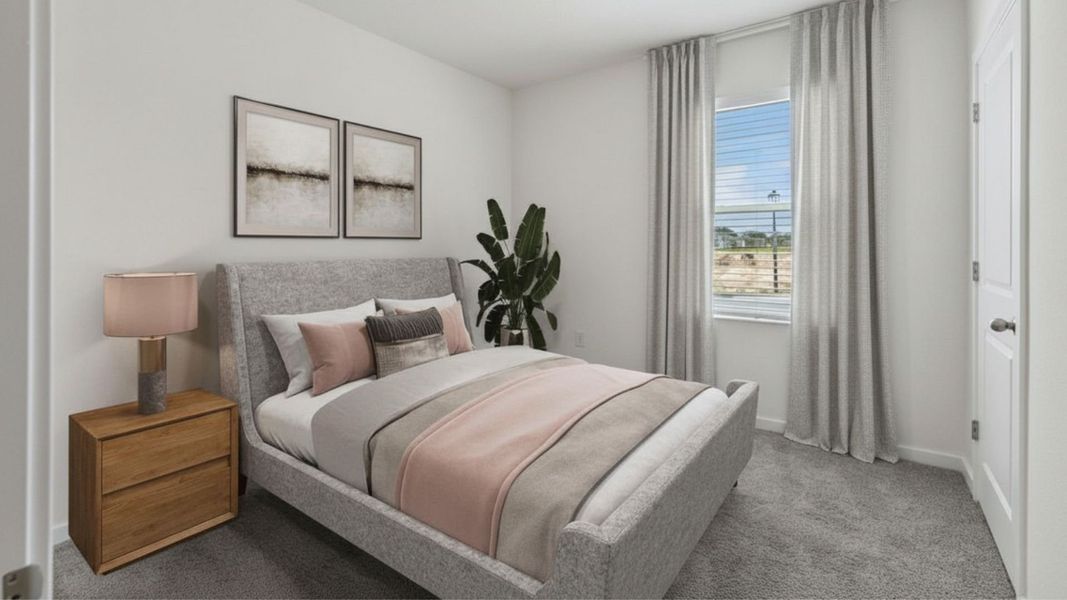Furnished interior view inside a new home in Crossroads at Kelly Park, Apopka (Image 10).