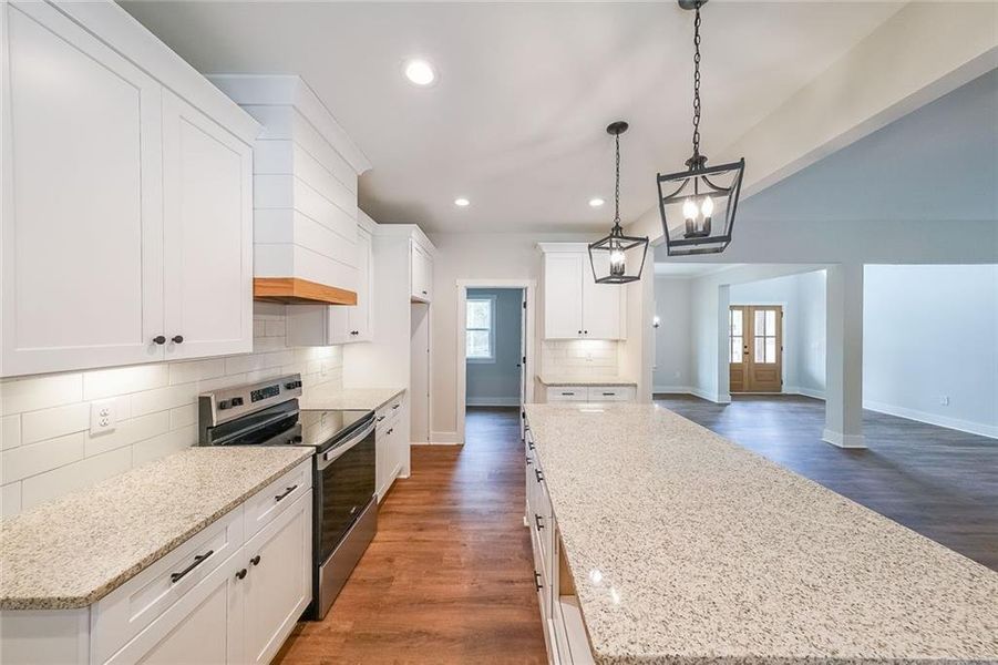 Furnished interior view inside a new home in , Rockmart (Image 5).