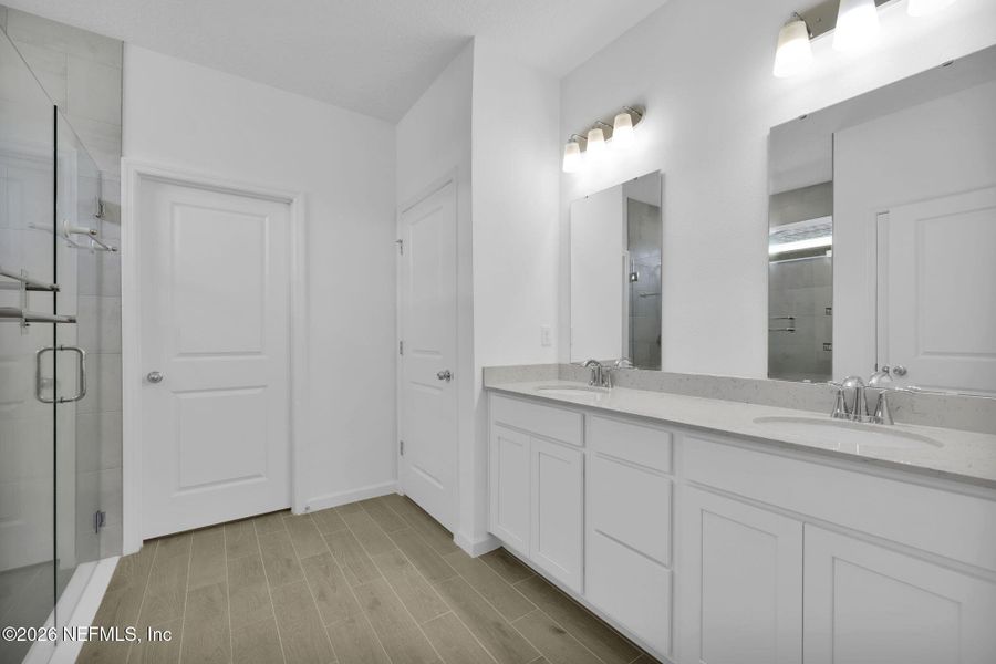 Furnished interior view inside a new home in , Jacksonville (Image 7).