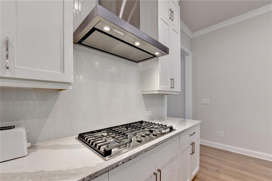 Furnished interior view inside a new home in , Canton (Image 34).
