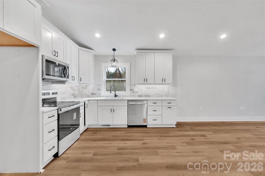 Furnished interior view inside a new home in , Lincolnton (Image 6). Furnished interior view inside a new home in , Lincolnton (Image 6).