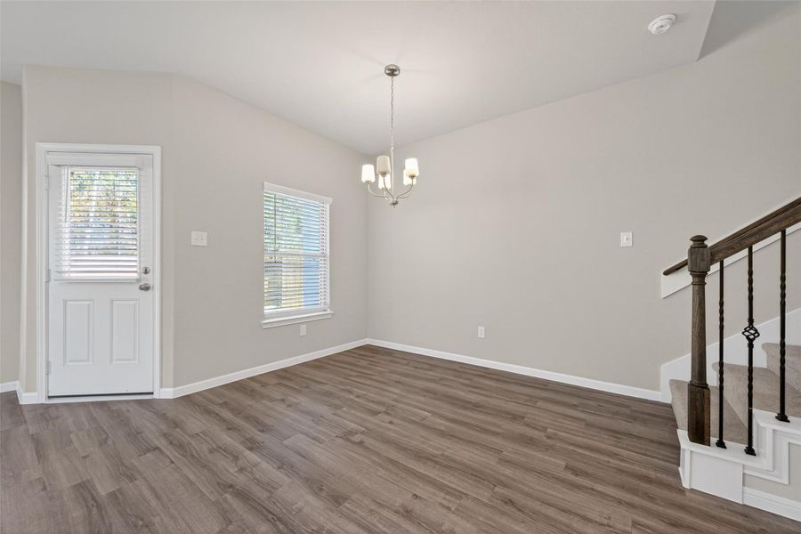 Spacious, unfurnished interior of a new home in Woodland Lakes, Huffman (Image 22).