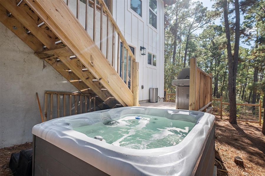 In-progress construction of a new home in , Bastrop, TX (Image 30).