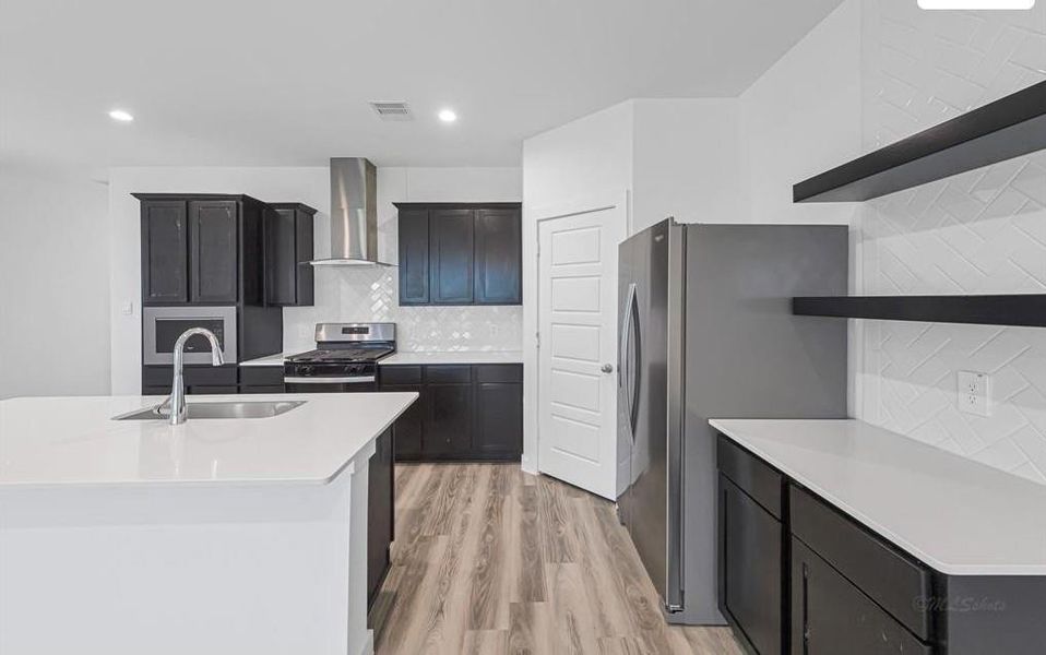 Furnished interior view inside a new home in , Houston (Image 9). Furnished interior view inside a new home in , Houston (Image 9).