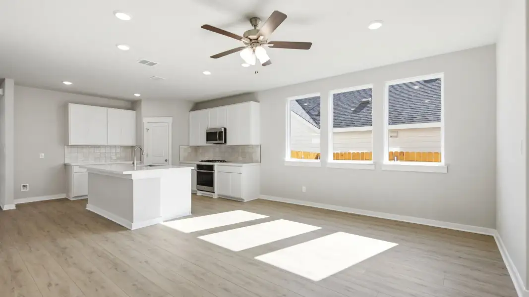 Furnished interior view inside a new home in Creeks Crossing, Elgin (Image 19).