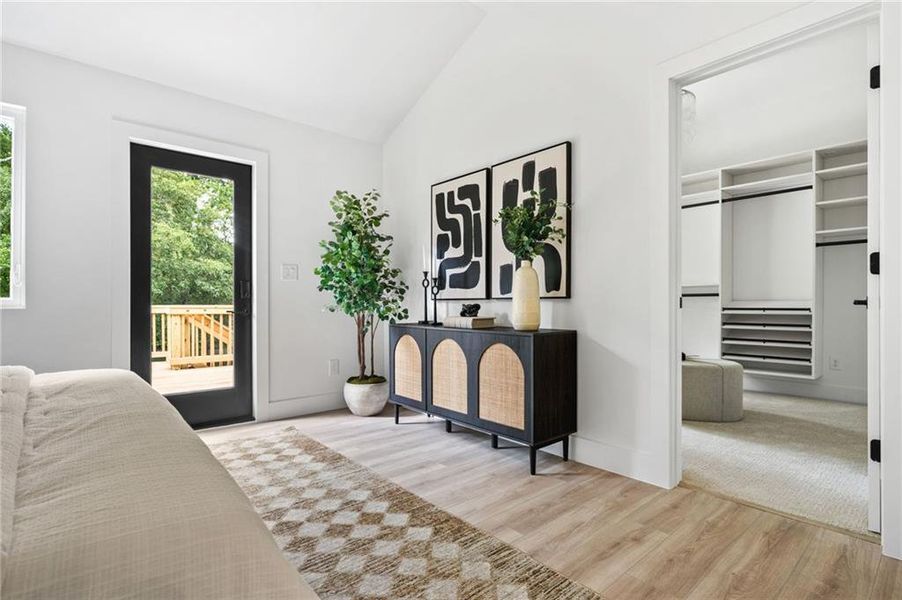 Furnished interior view inside a new home in , Alpharetta (Image 9).