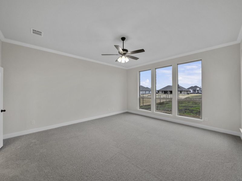 Representative unfurnished interior of a home built from the Jude by Robbie Hale Homes in High Meadows Estates, Nevada (Image 24).