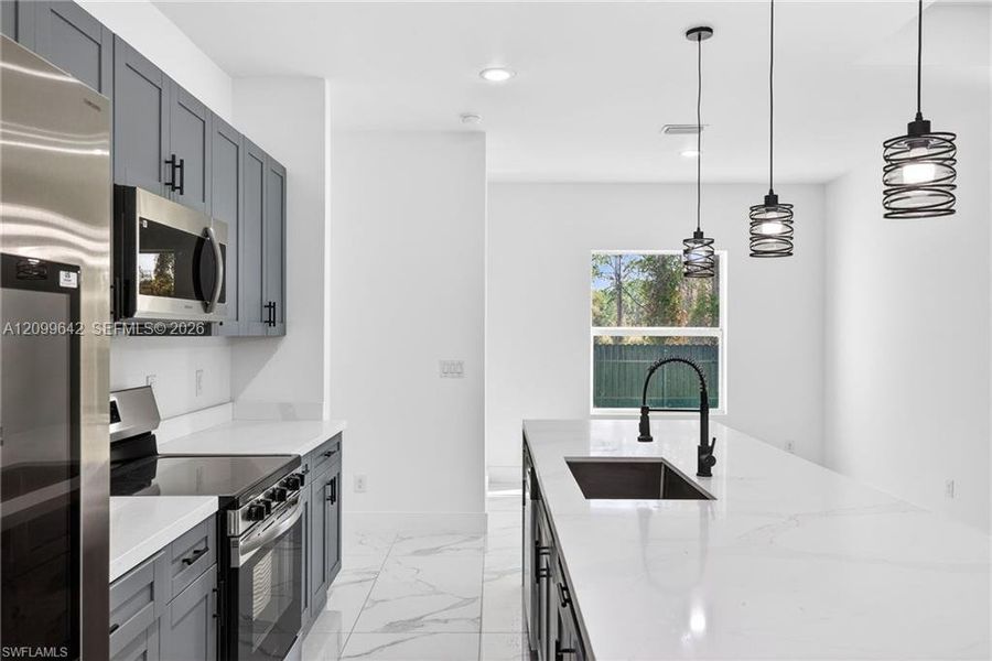 Furnished interior view inside a new home in , Lehigh Acres (Image 5).