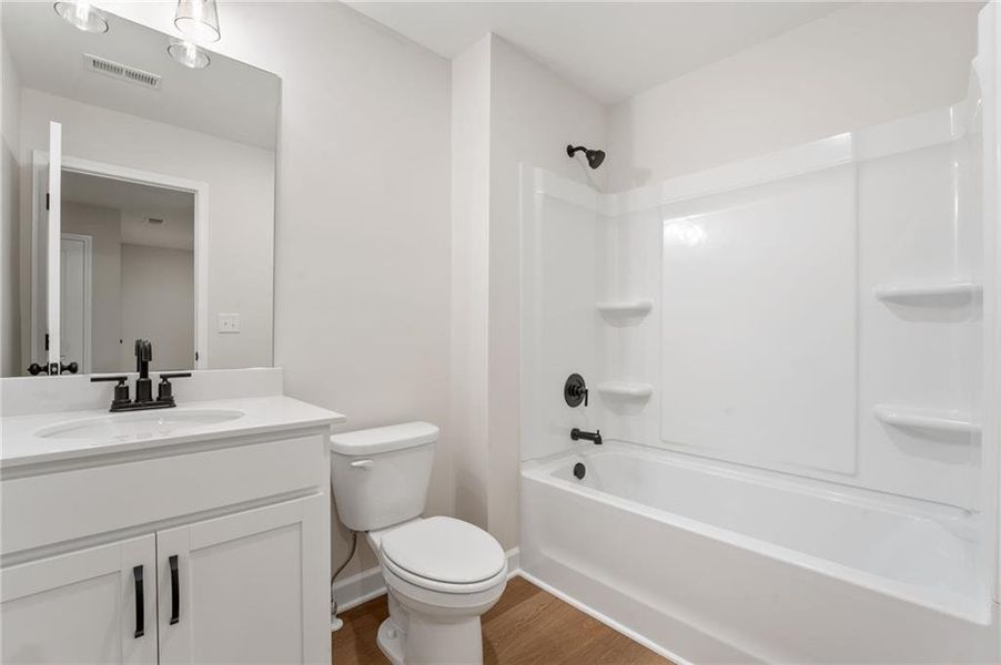 Furnished interior view inside a new home in Wildwood Place, Powder Springs (Image 6).