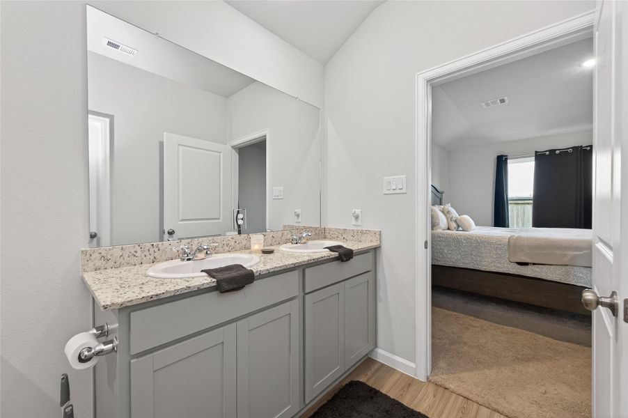 Furnished interior view inside a new home in The Villages at Westpointe, Dayton (Image 9). Furnished interior view inside a new home in The Villages at Westpointe, Dayton (Image 9).