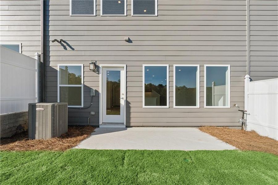 Exterior details and patio area of a home in Grandview Terrace, Canton (Image 2). Exterior details and patio area of a home in Grandview Terrace, Canton (Image 2).