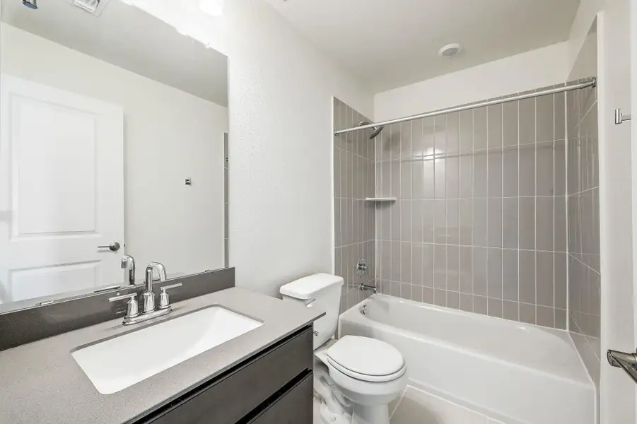 Furnished interior view inside a new home in Salerno - Heritage Collection, Round Rock (Image 10). Furnished interior view inside a new home in Salerno - Heritage Collection, Round Rock (Image 10).