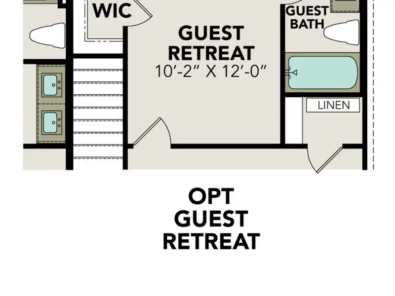 2D floor plan layout of this home in Horizon Pointe, Converse, TX (Image 4). 2D floor plan layout of this home in Horizon Pointe, Converse, TX (Image 4).