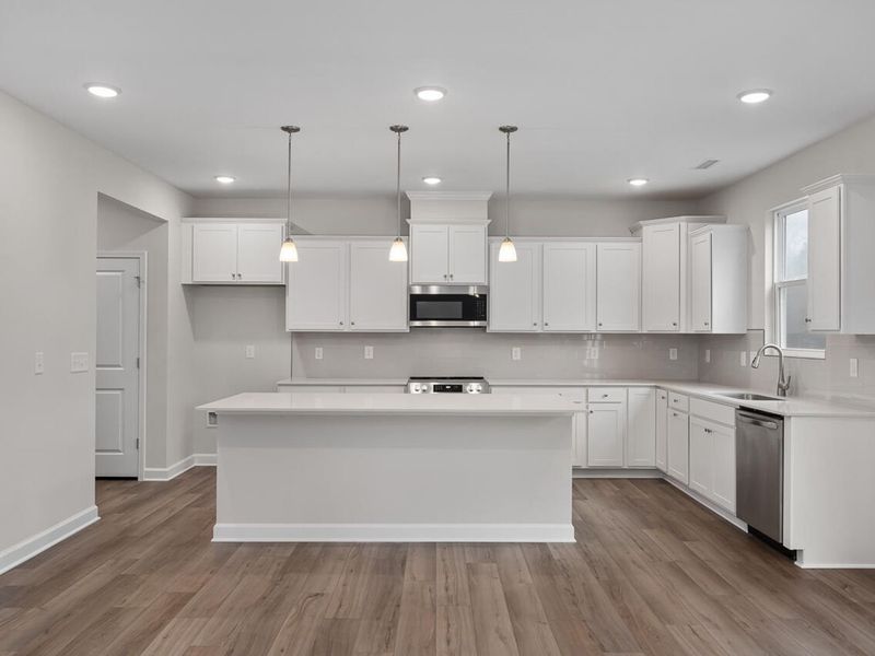 Furnished interior view inside a new home in Wellers Knoll, Lillington (Image 3).